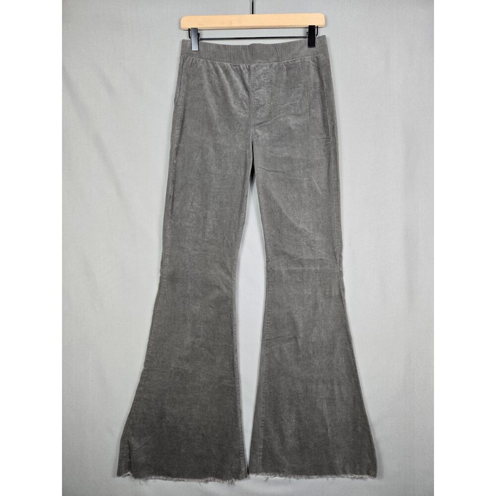 NWT Wishlist Flare Corduroy Pull On Pants Brown Y2K Retro Boho Hippie Size S